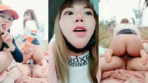 户外小骚妹带个年轻的小哥哥自驾出去户外啪啪做爱骚话不断实在诱惑